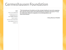 Tablet Screenshot of germeshausen.org